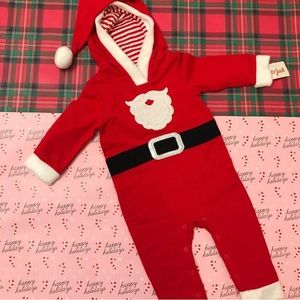 Baby Santa Outfit Onesie 6 - 9 / newborn / 0 - 3 Months Christmas
